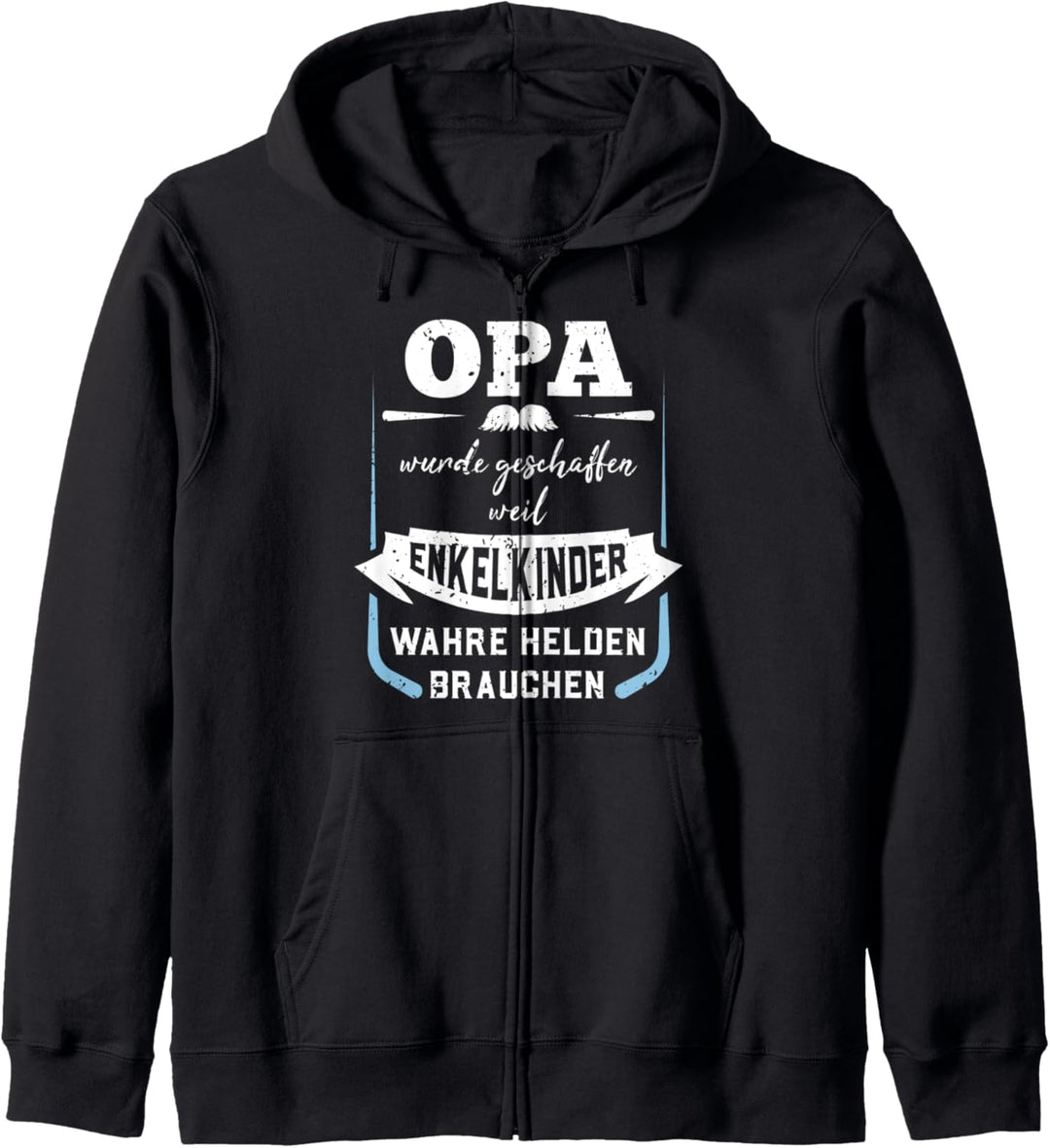 Opa Wahrer Held Der Enkelkinder Stolzer Opi Kapuzenjacke