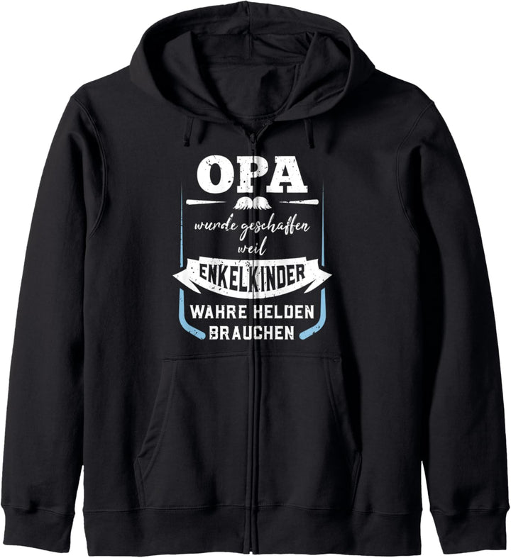 Opa Wahrer Held Der Enkelkinder Stolzer Opi Kapuzenjacke