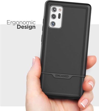 Encased Rebel Hülle für iPhone 13 Pro Max– Schutzhülle Handyhülle Stossfest Case (schwarz), schwarz