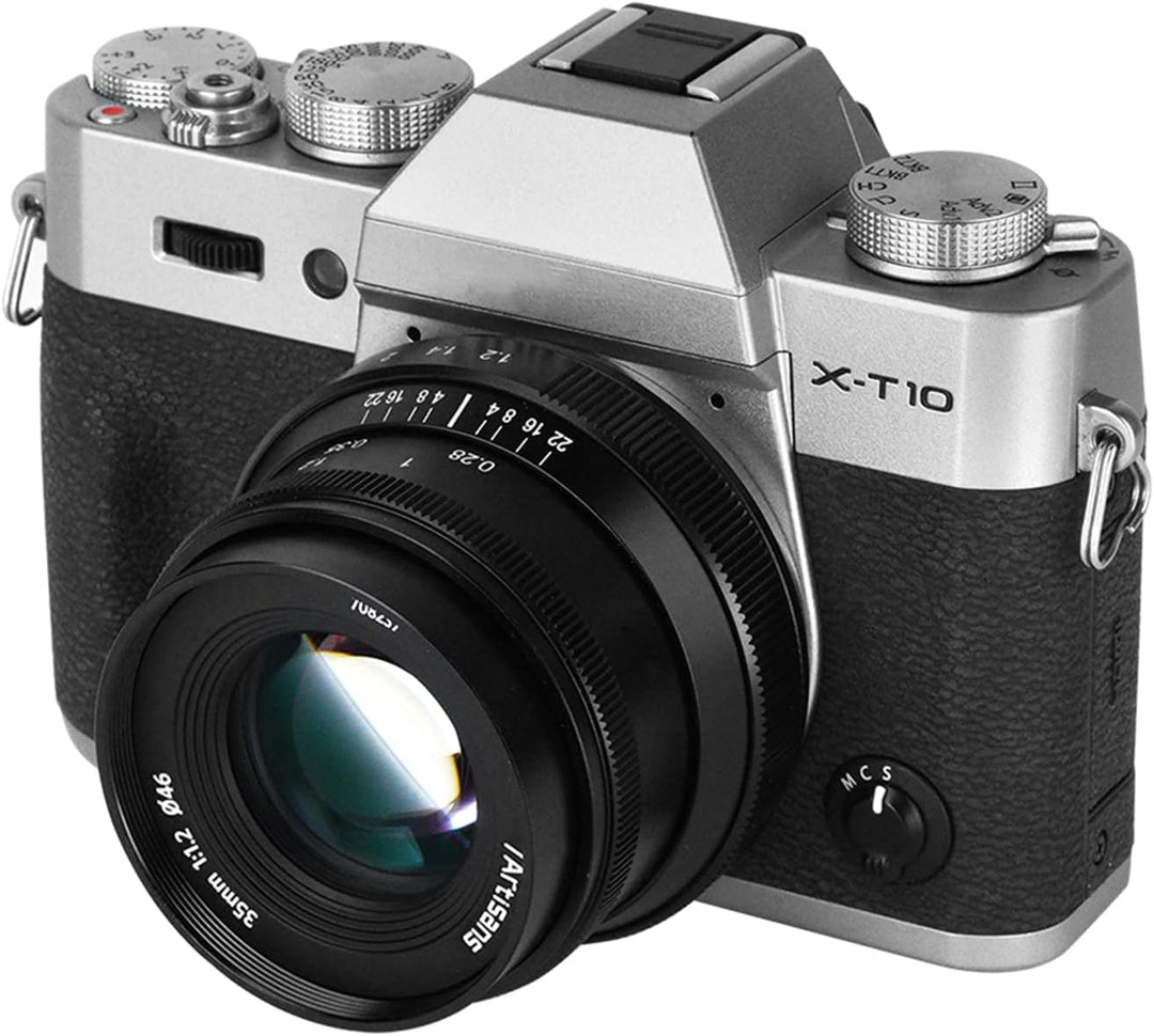 7artisans 35mm F1.2 Mark II APS-C Manual Fixed Objektiv für Fujifilm X-Mount spiegellose Kamera wie