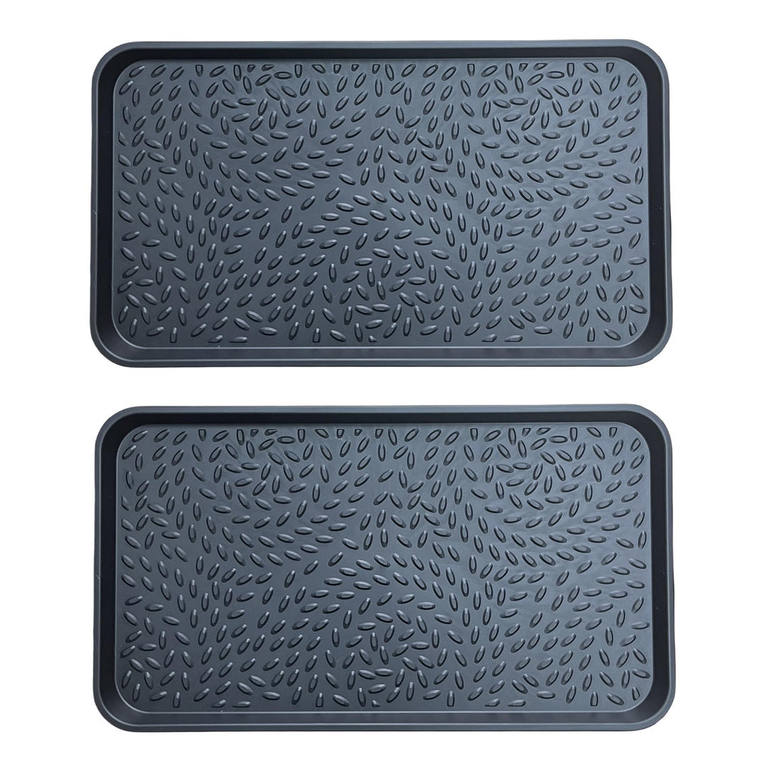 Schuhwanne - Grosse Schuhabtropfschale für Schuhregal Outdoor, Auffangwanne aus Kunststoff, Abtropfs