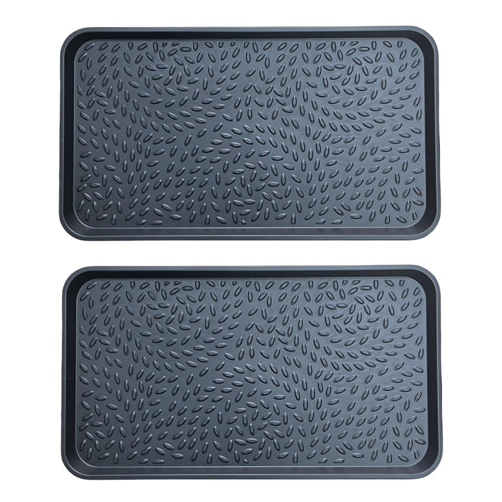 Schuhwanne - Grosse Schuhabtropfschale für Schuhregal Outdoor, Auffangwanne aus Kunststoff, Abtropfs