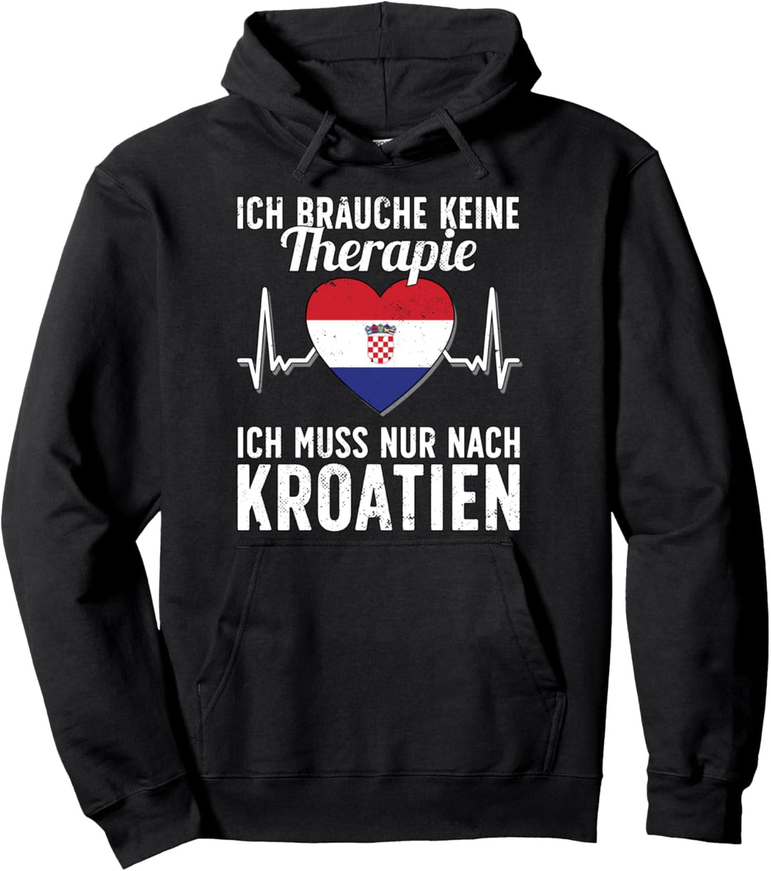 Kroatische Flagge I Kroatien Urlaub I Kroatien Pullover Hoodie