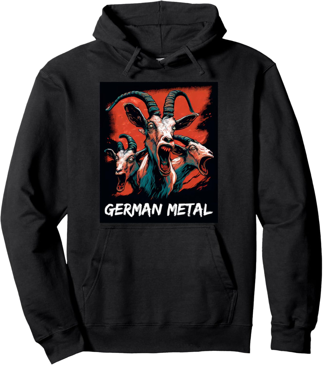 Heavy Metal German Metal Band Alternative Metall Konzert Pullover Hoodie