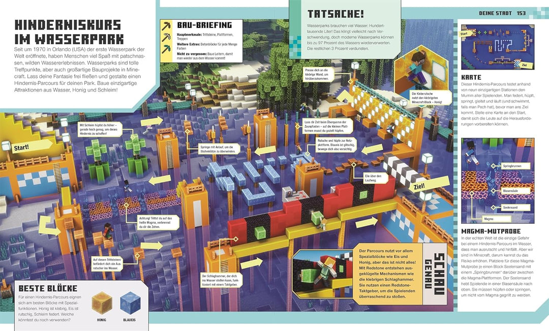 Das offizielle Minecraft Ideen Buch: Baue unsere Welt in Minecraft nach! Über 70 coole Bauideen - vo