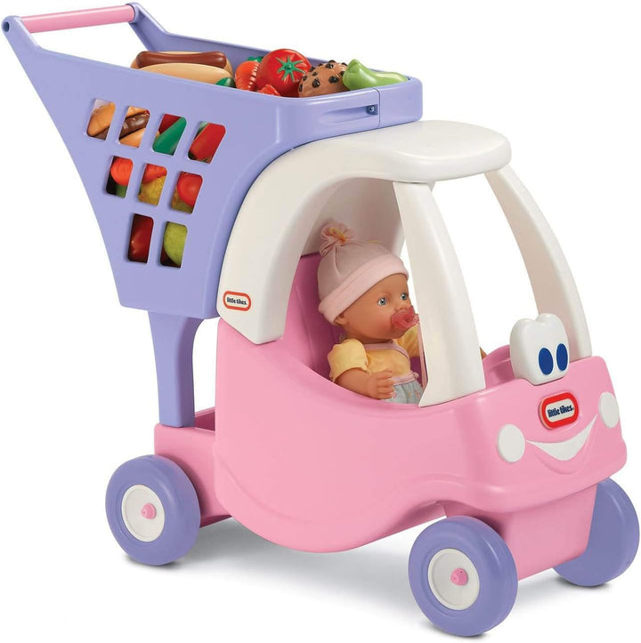 Little Tikes Einkaufswagen - Imaginärer Lebensmitteleinkauf für Kinder - Spielset für Kleinkinder -