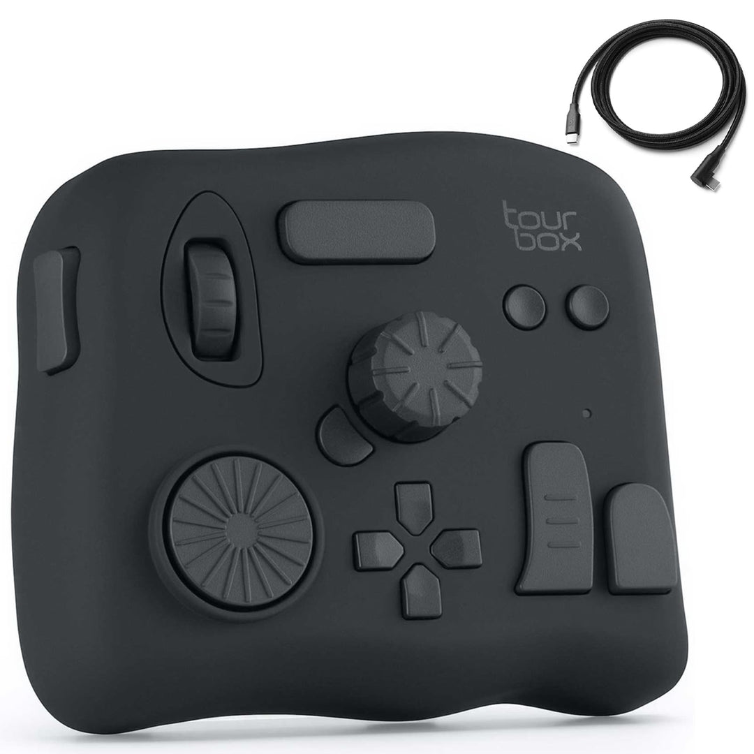 TourBox NEO, Editing Controller für Foto- & Videobearbeitung, Ilustration, Videoschnitt Tastatur, Ma