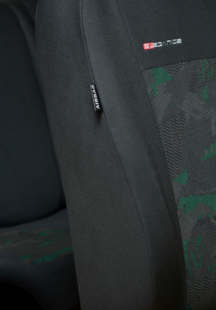 Universal Sitzbezüge Schonbezüge Sitzschoner Velour + Strickpolster oder Öko-Leder + künstliches Wil