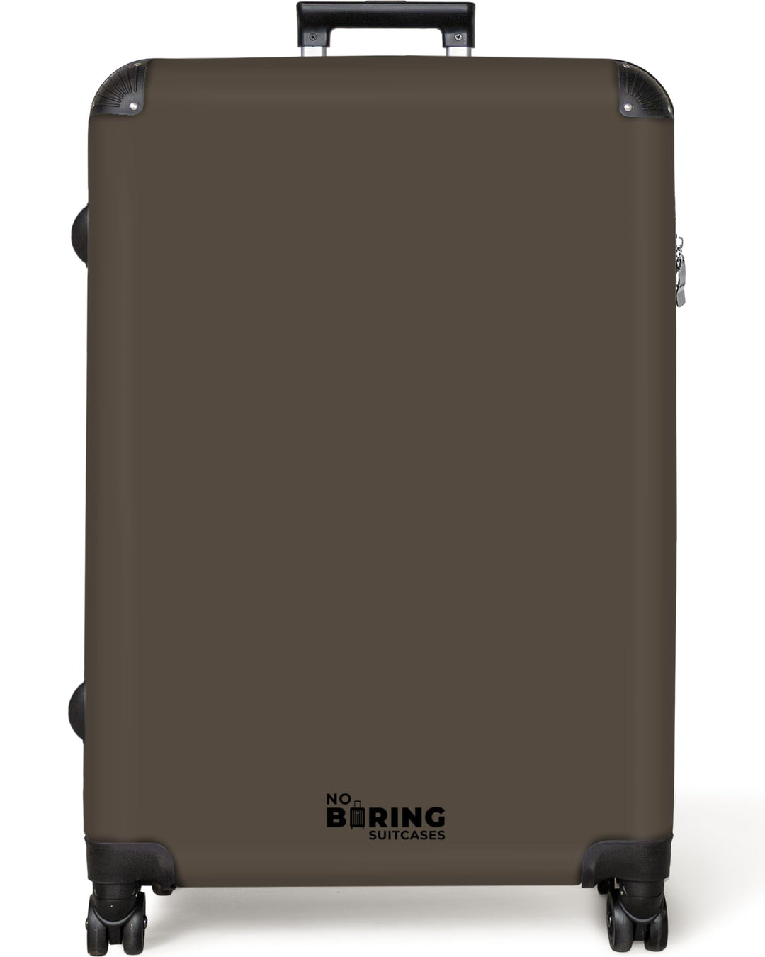 NoBoringSuitcases.com® Koffer XL Gross 77x51.5x28 cm Hartschale Reisekoffer 4 Rollen Leicht Koffer T