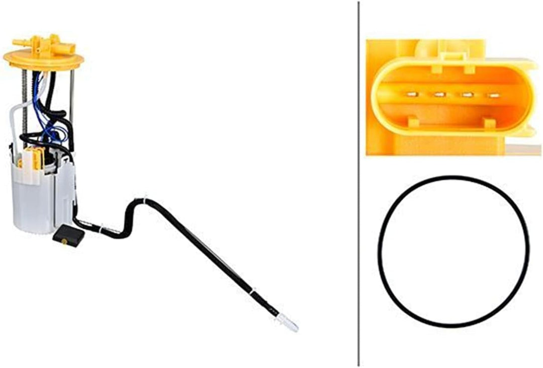 HELLA 8TF 358 303-851 Kraftstoff-Fördereinheit - elektrisch - 4-polig - mit Dichtung/mit Tankgeber