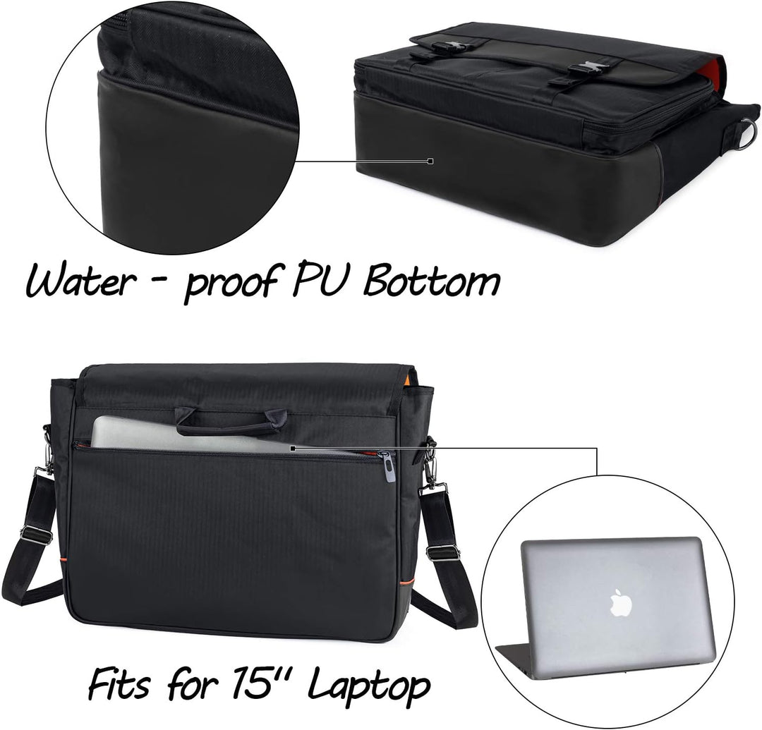 CURMIO Aufbewahrungstasche für Bartender, Barkeeper, Cocktail Shaker Set Reisetasche, Cocktailmixer