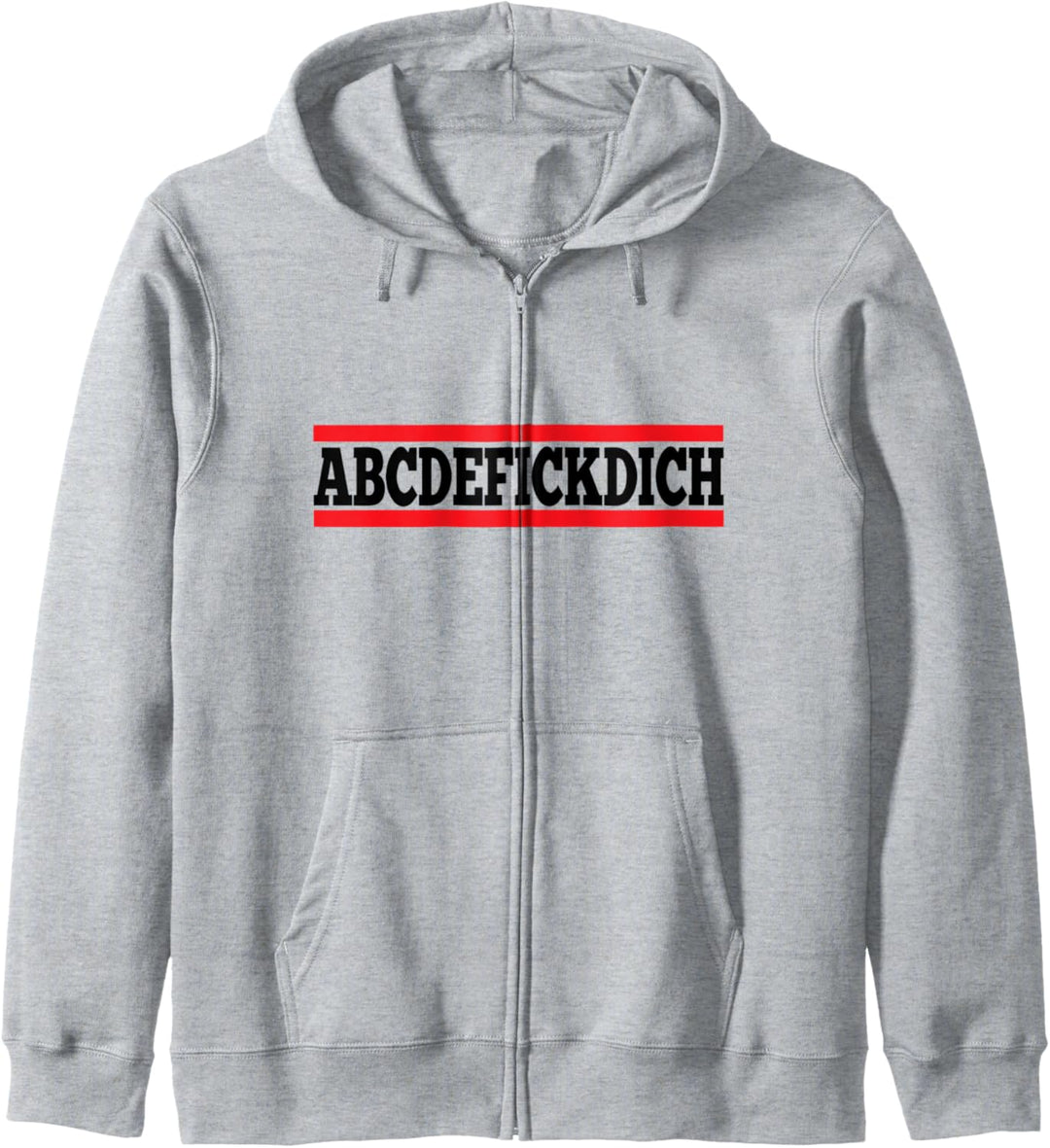 ABCDEFICKDICH Kapuzenjacke