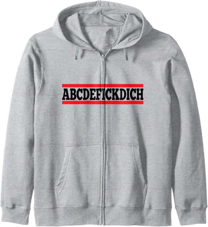 ABCDEFICKDICH Kapuzenjacke