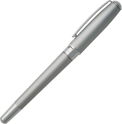 Hugo Boss Tintenroller Essential Matte Chrome, 1 Stück (1er Pack) Tintenroller Chrom, Tintenroller C