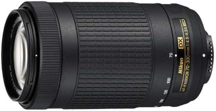 Nikon 20062 AF-P DX Nikkor 70-300mm 1:4.5-6.3G ED VR Objektiv (58 mm Filtergewinde) für Nikon-F-Bajo