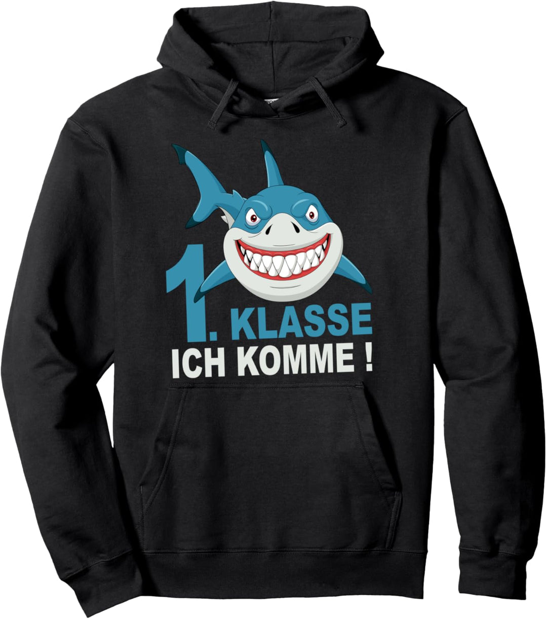1. Klasse Ich Komme Erstklässler Schulbeginn Einschulung Pullover Hoodie
