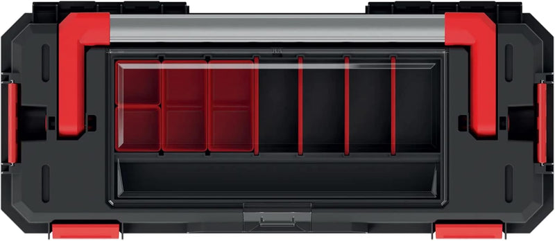 Kistenberg Werkzeugkiste Werkzeugkoffer Werkzeugkasten Werkstattkiste Toolbox Organizer im Deckel mi