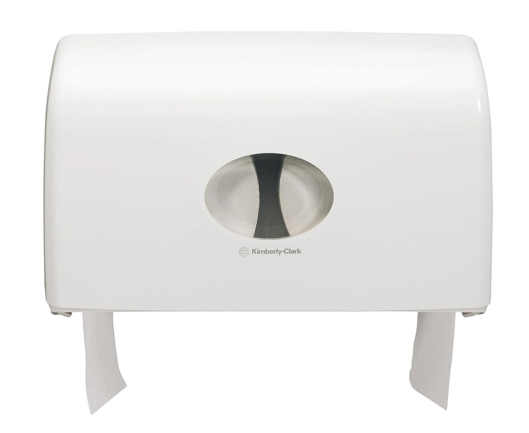 Aquarius, 6992, Toilettenpapierspender für Kleinrollen, Weiss, 1 x 1 Spender, Toilettenpapierspender