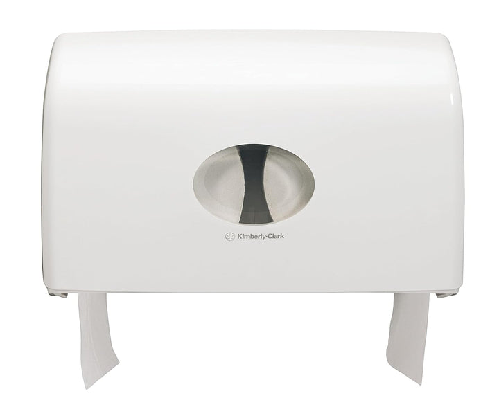 Aquarius, 6992, Toilettenpapierspender für Kleinrollen, Weiss, 1 x 1 Spender, Toilettenpapierspender