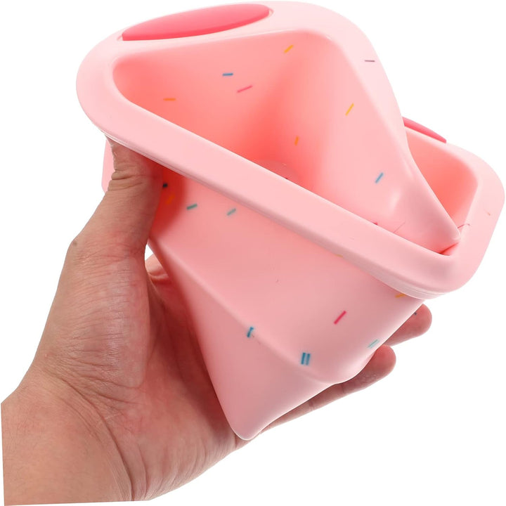 Cabilock Rosa Silikon Brotbackform für Toast und Kuchen, Antihaft, Rosa