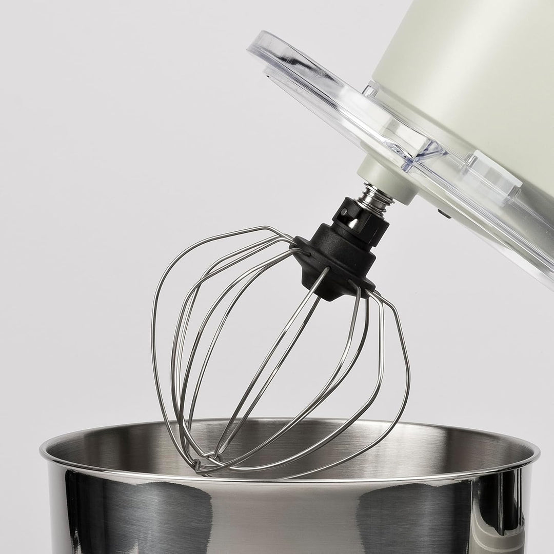 Girmi IM47 Knetmaschine, 1500 W Max, 6 Liter, Fassungsvermögen 6 Liter, Teig bis 2,4 kg, Pulse, 10 G