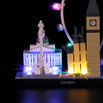 Led Licht Set für Lego Architecture London Skyline,Dekorations Led Beleuchtungs Set für Lego 21034 L