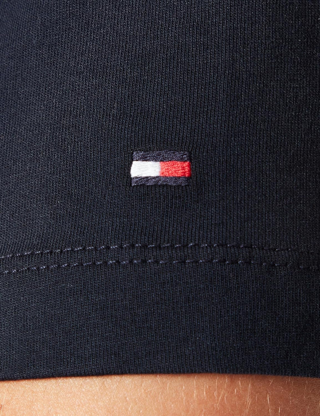 Tommy Hilfiger Herren T-Shirt Kurzarm New York Flag Rundhalsausschnitt M Blau (Desert Sky), M Blau (