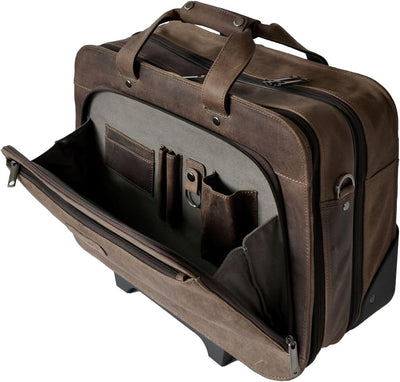 HAROLD'S Antico Business-Trolley Leder 43 cm Laptopfach