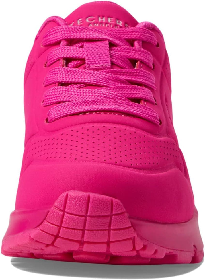 Skechers Unisex Kinder UNO Gen1 - Shimmer AwaySneaker 34 EU Hot Pink, 34 EU Hot Pink
