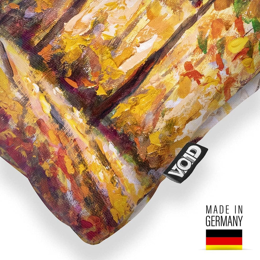VOID Herbst Gemälde Bäume Laub Kissenbezug Kissenhülle Sofakissen Kissen Deko Outdoor-Kissen Dekokis