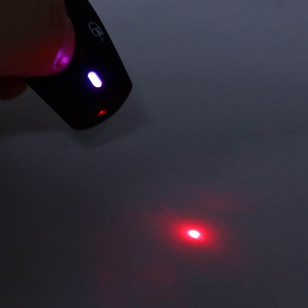 Präsentationsklicker mit Air Mouse, 2,4 G Ergonomisches Design, Kabellose Presenter-Fernbedienung fü