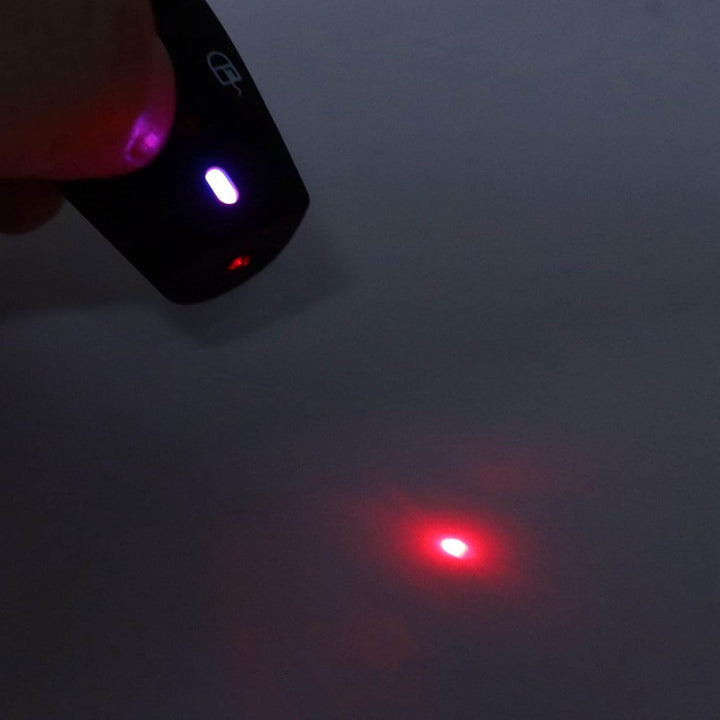 Präsentationsklicker mit Air Mouse, 2,4 G Ergonomisches Design, Kabellose Presenter-Fernbedienung fü
