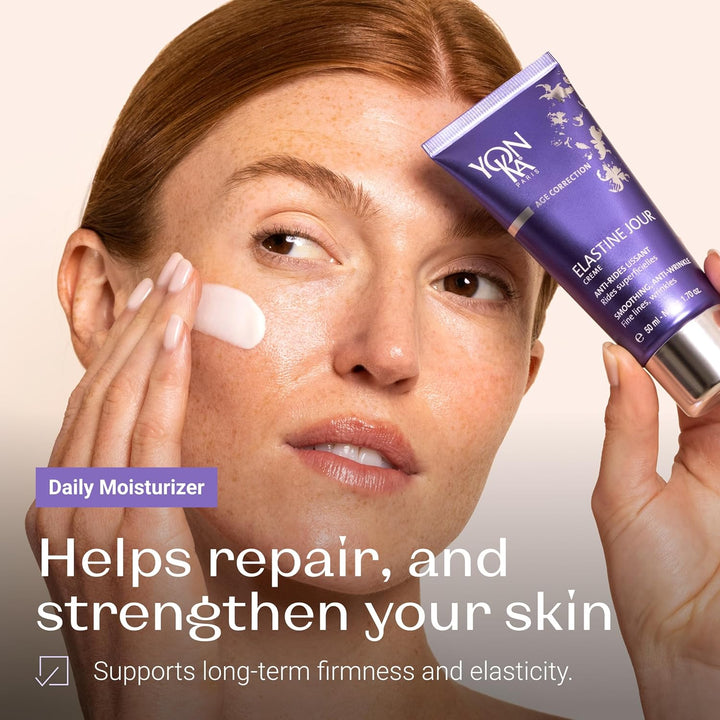 Yon-Ka Elastine Jour Cream 50 ml – Anti-Aging-Feuchtigkeits-Tagescreme für das Gesicht, mit Vitamin