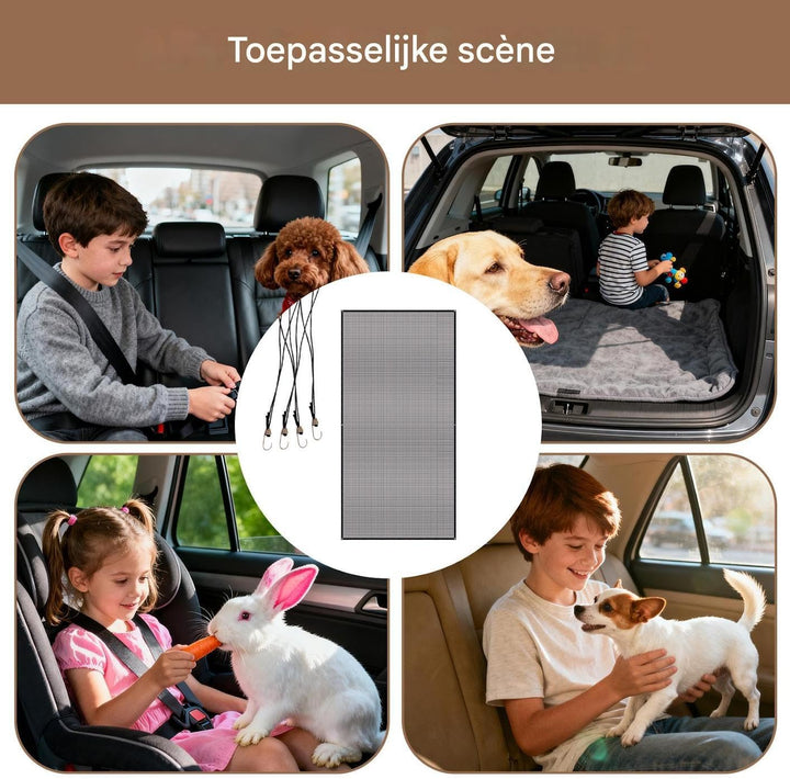 Hunde Netz Für Auto,Fahrzeug Sicherheit Rücksitz Separator Netz,Auto Trenner für Hunde | Für Pick-Up