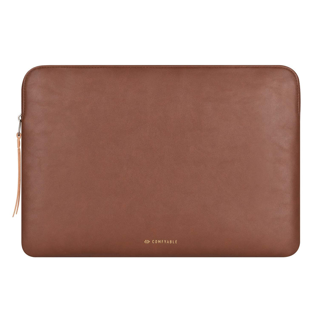 Comfyable Laptophülle aus Leder Kompatibel mit 16 Zoll MacBook Pro M3 M2 Pro/Max 2023 &amp; M1 2021-2019