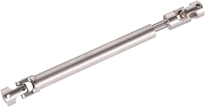 2 Stück Universal-Edelstahl-Mittelantriebswelle Dogbone 110 mm-155 mm, Upgrade passend für Tamiay RC