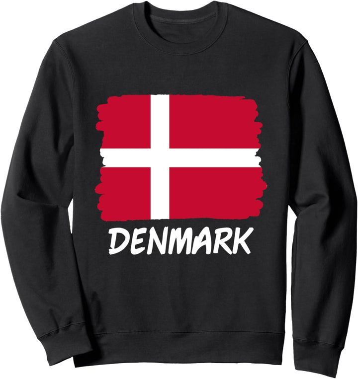 Dänemark-Flagge Sweatshirt