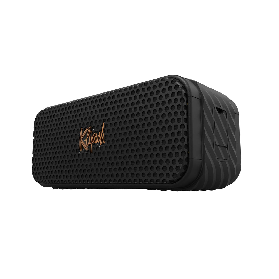 Klipsch, Nashville, Tragbarer Bluetooth-Lautsprecher, IP67-Standard, Wasser- und staubabweisend, 24