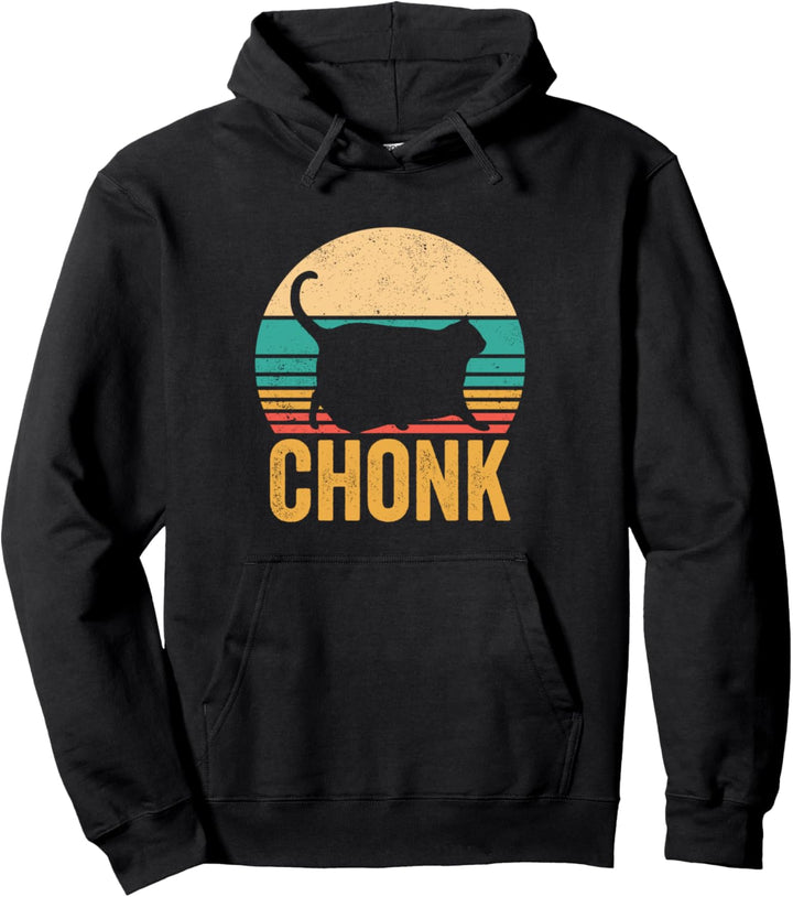 Chonk Meme Katze Chonk Pullover Hoodie