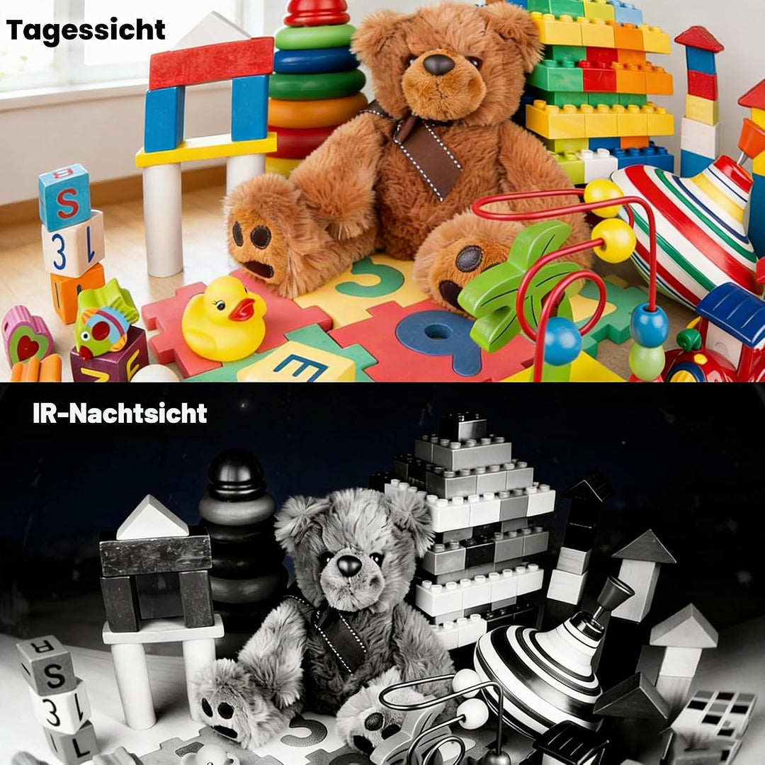 Svpro 1080P Tag- und Nachtsicht-USB-Kamera für Computer, 2MP Automatische IR-Cut-Umschaltung, Ganztä