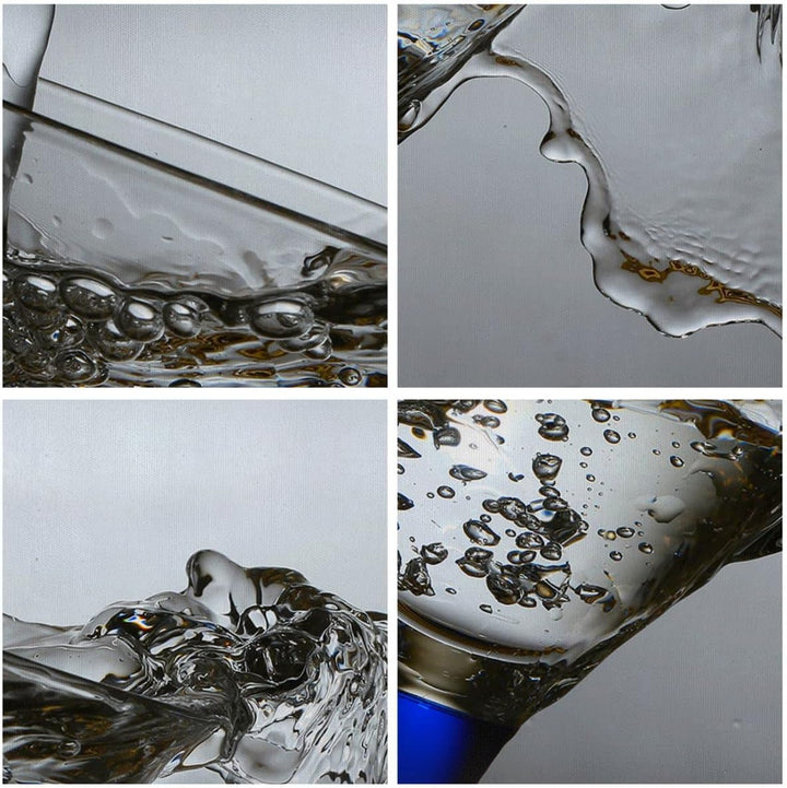 Bilder auf Leinwand Funkeln trinken glas Leinwandbild mit Rahmen 70x50cm Wandbilder Dekoration Wohnz