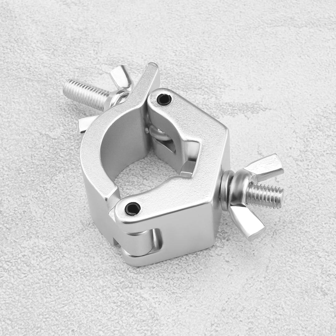 Create idea 4 Stück Haken aus Aluminiumlegierung Truss-Hakenklemme O-Klemme Halber Haken Bühnenlicht