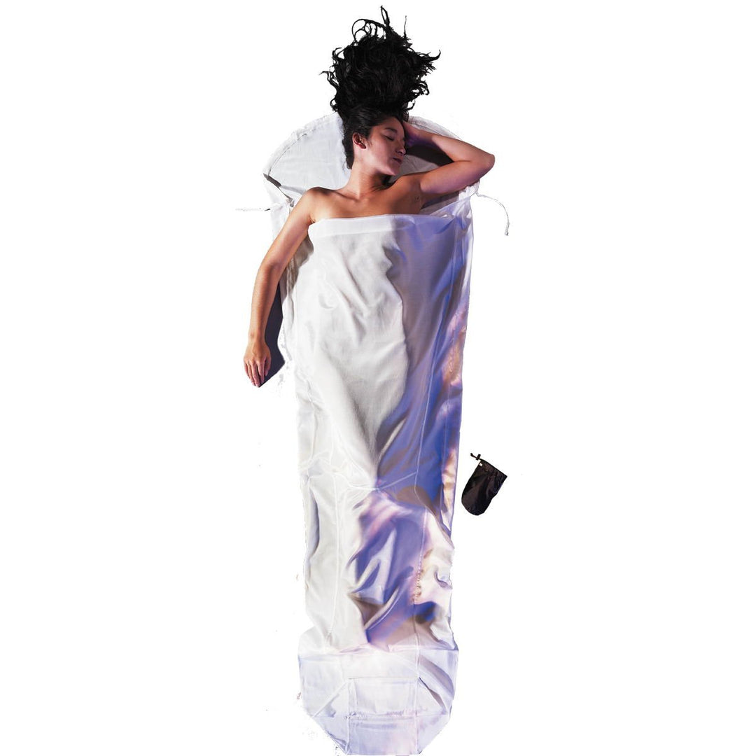 Cocoon Seiden-Baumwollschlafsack Travel Sheet - Silk/Cotton - Natur natur 95"x35/22", natur 95"x35/2