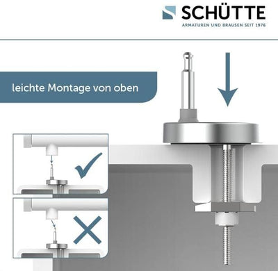 Schütte WC-Sitz SUNSET SKY mit Absenkautomatik, Toilettendeckel mit Motiv und Schnellverschluss für