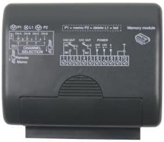 CARDIN S 449 RXM 2CH Mini Bikanal-Receiver 433Mhz Serie S449 (Code RQM449200)