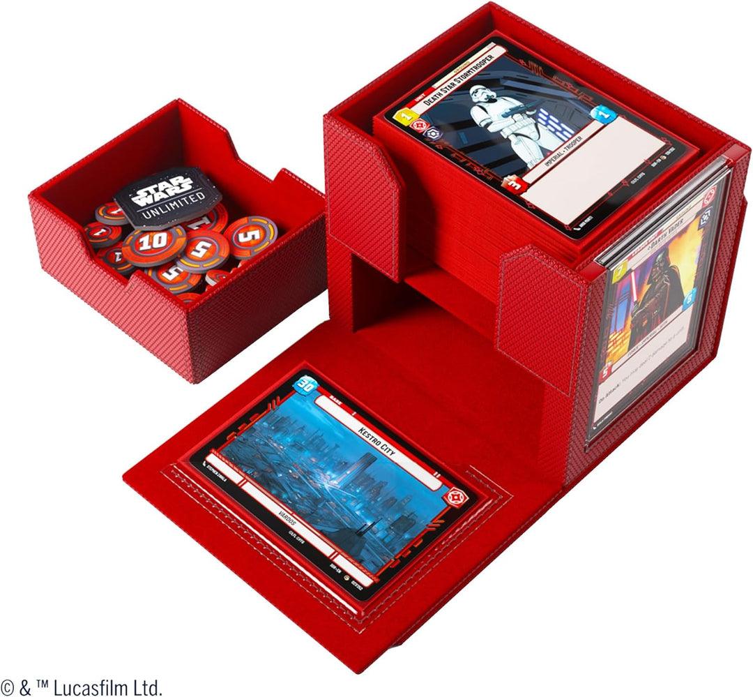 Gamegenic, Star Wars: Unlimited Deck Pod (Red) Rot, Rot
