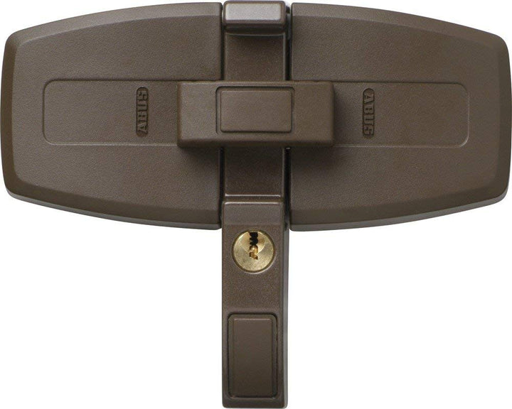 ABUS Fenster-Zusatzsicherung DFS95 AL0145 - Sicherung für Doppelflügelfenster, gleichschliessend - A
