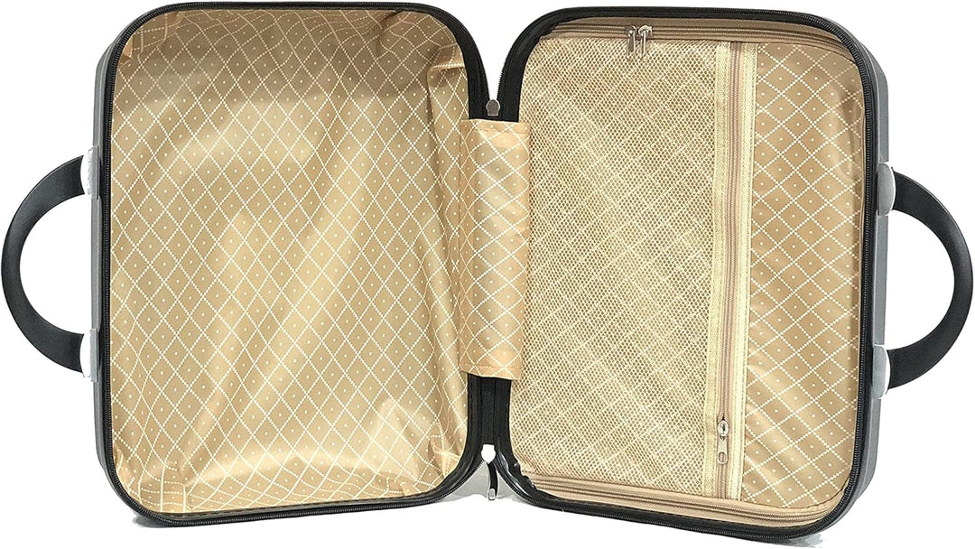 Celims Französische Marke – Set mit 5 Koffern aus festem Material, Dunkelgrün (5806), one size, Dunk