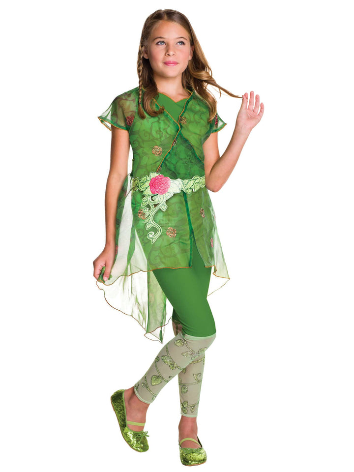 Rubie's 3620715 - DC Super Hero Girls Poison Ivy Deluxe Kinderkostüm, Grün, S