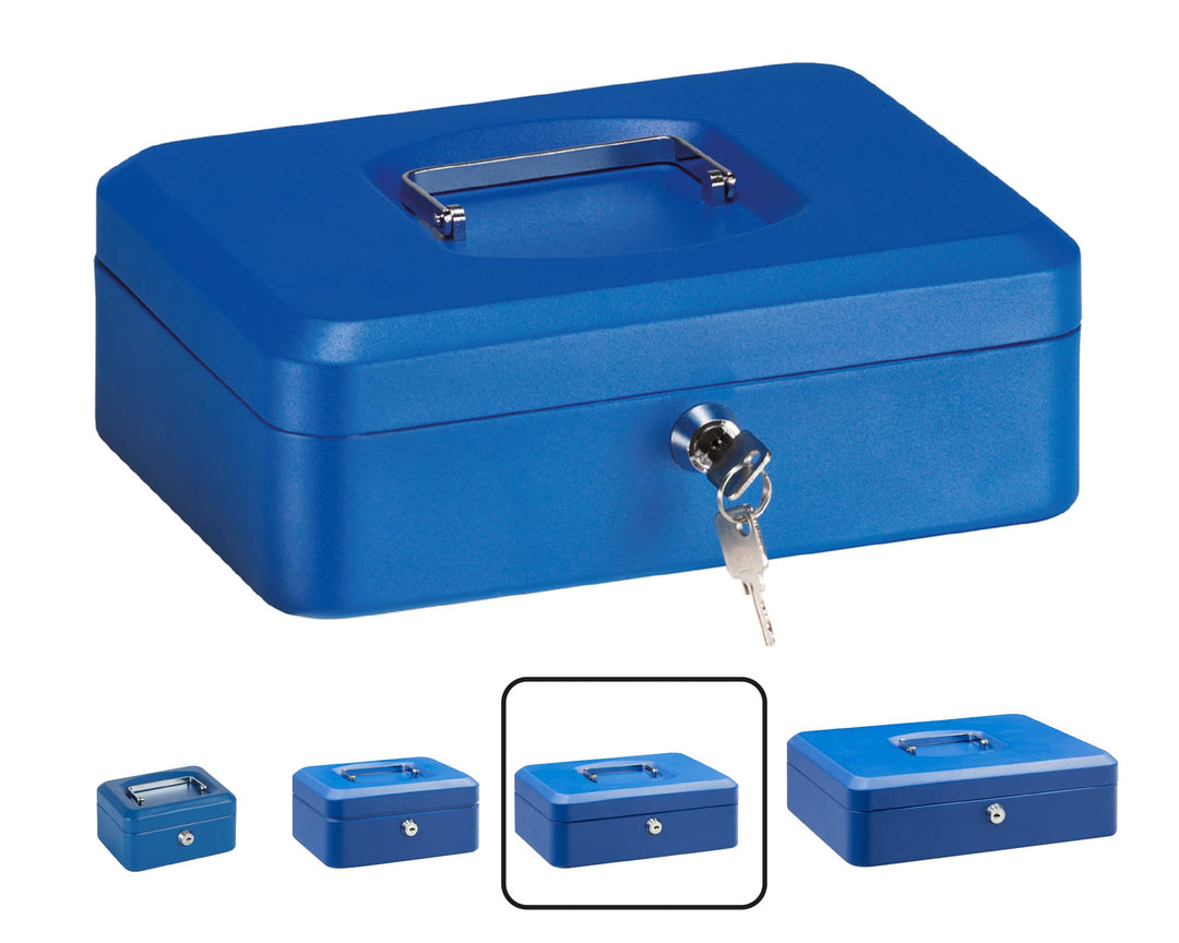 ARREGUI Elegant C9235 Geldkassette aus Stahl | Geldbox | 25 cm breit | Abschliessbare Kasse mit Geld